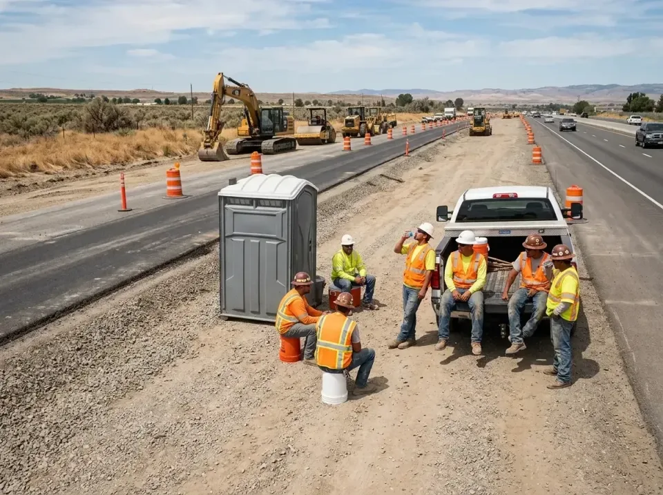 highway-road-construction-crew-007 — frequently asked questions, Porta Potty and Restroom Rentals in Clarksburg, WV